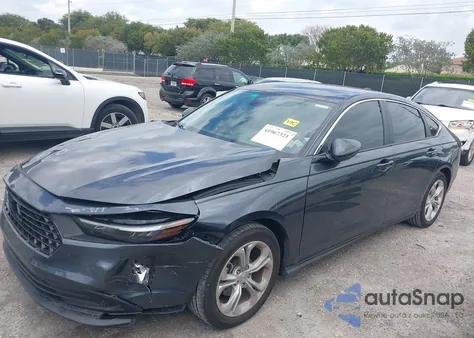 2024 Honda Accord Lx из США, поврежденный, VIN 1HGCY1F26RA065996